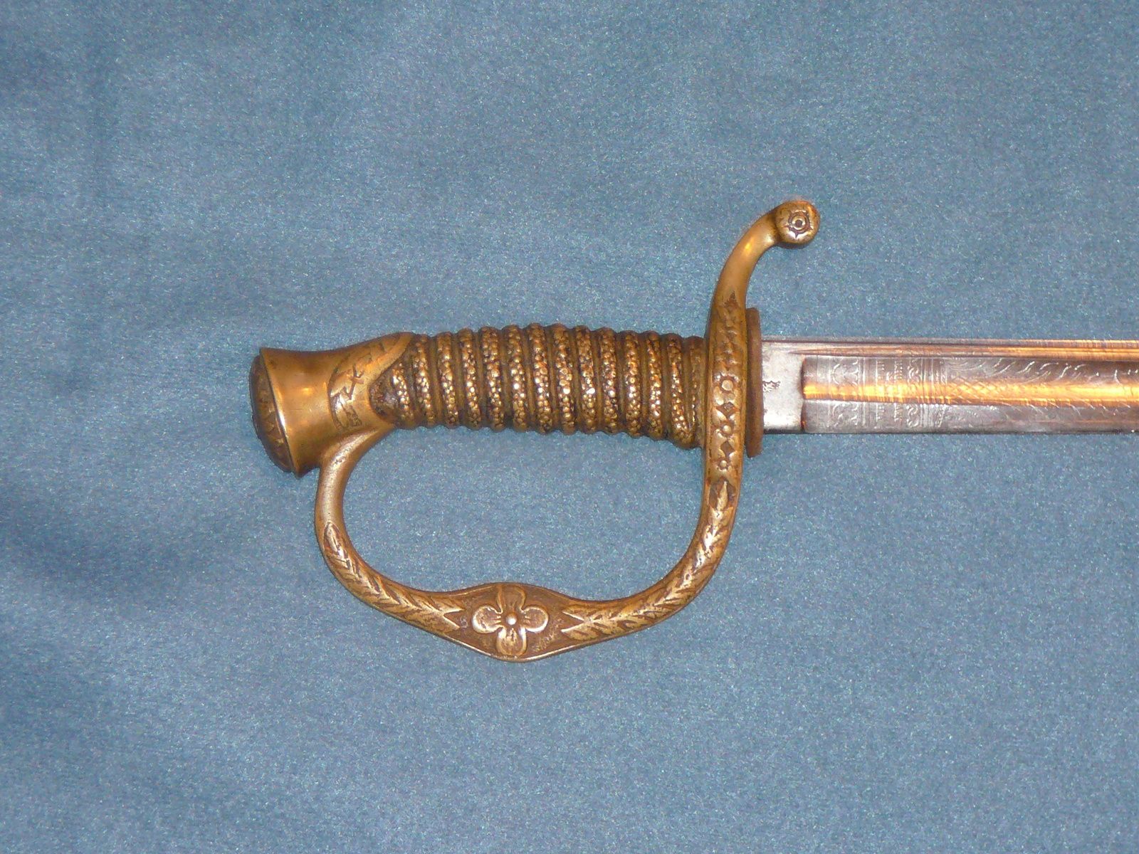 Civil War Sword Ricasso Markings