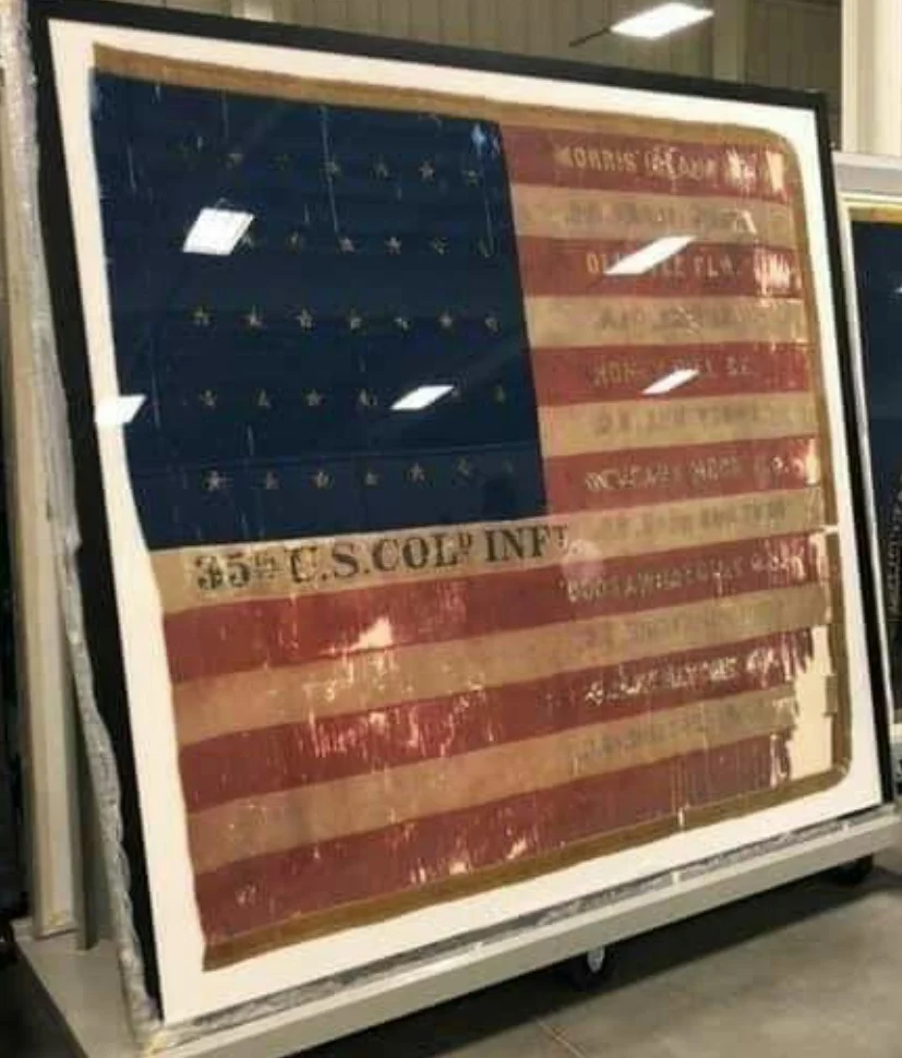 Flag of the 35th Infantry, United States Colored Troops | Questions ...
