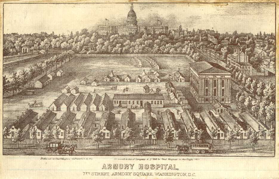 Triage At Armory Square Hospital Sept 1 2 1862